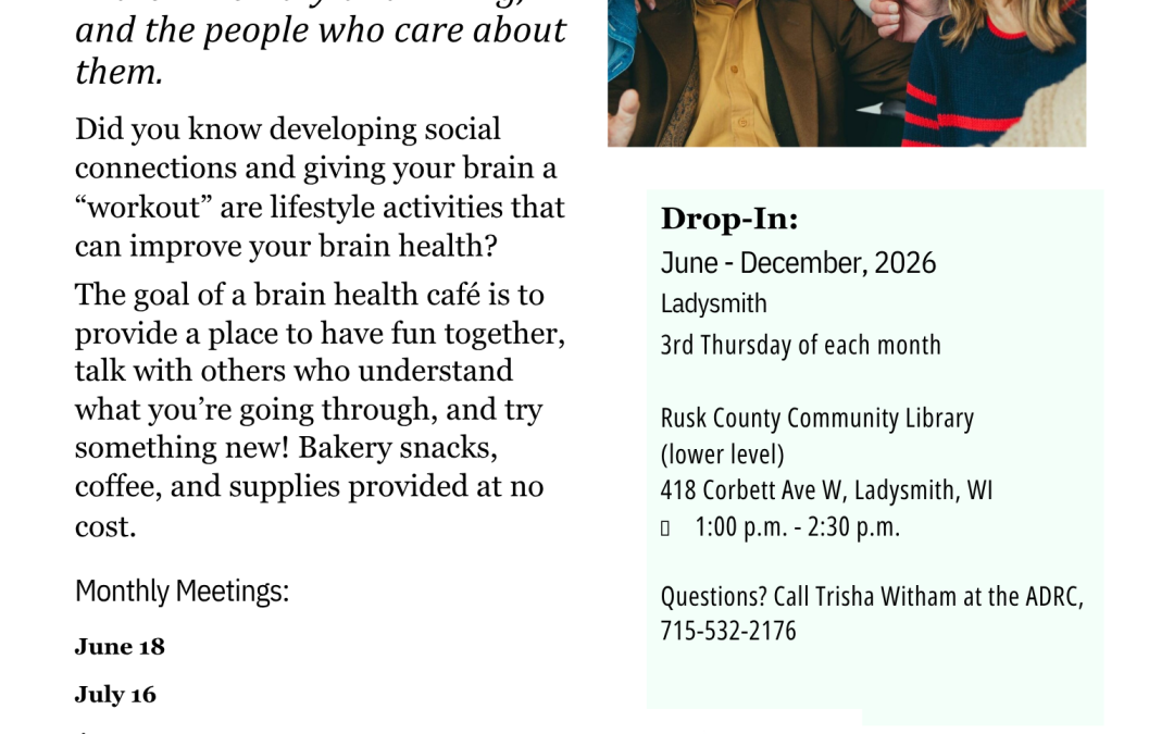 Ladysmith Brain Health Café